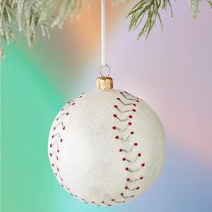Neiman Marcus Baseball Ornament Made in Poland